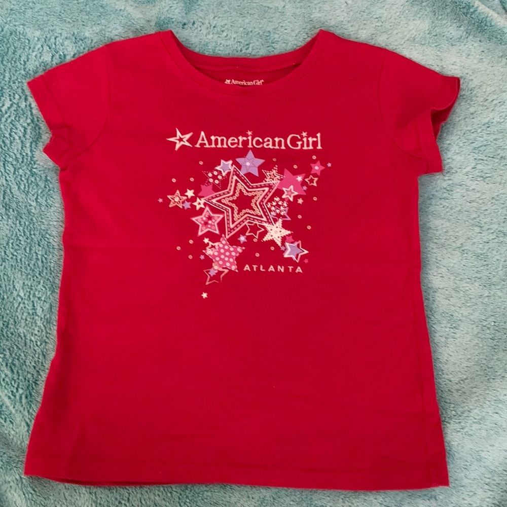 American Girl T shirt M size (10/12)